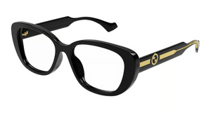 001 - Black with Clear Lenses