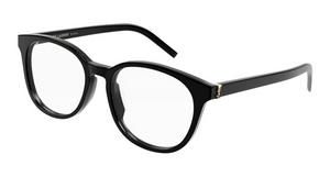 001 - Black with Clear Lenses