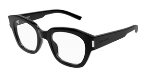 001 - Black with Clear Lenses