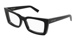 001 - Black with Clear Lenses