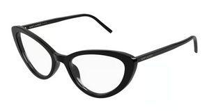 001 - Black with Clear Lenses