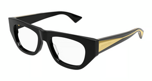 001 - Black with Clear Lenses