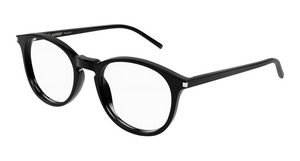 001 - Black with Clear Lenses