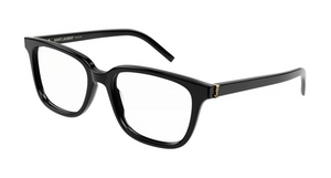 001 - Black with Clear Lenses