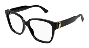 001 - Black with Clear Lenses