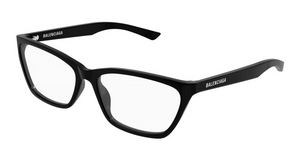 001 - Black with Clear Lenses