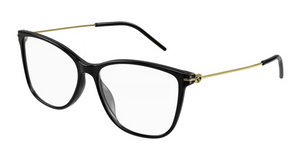 001 - Black with Clear Lenses