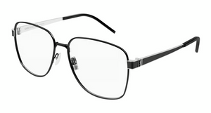 001 - Black with Clear Lenses