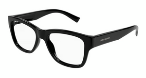 001 - Black with Clear Lenses