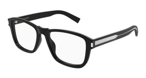 001 - Black with Clear Lenses