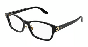 001 - Black with Clear Lenses