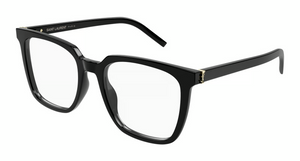 001 - Black with Clear Lenses