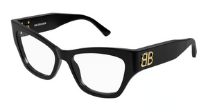 001 - Black with Clear Lenses