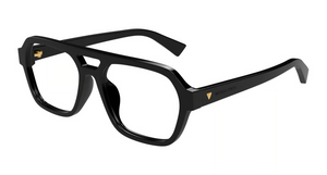 001 - Black with Clear Lenses