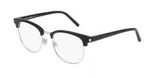 001 - Black With Clear Lenses