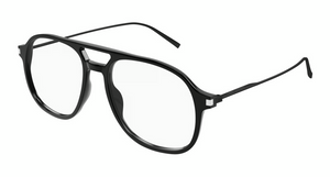 001 - Black with Clear Lenses