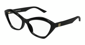 001 - Black with Clear Lenses