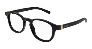 001 - Black with Clear Lenses
