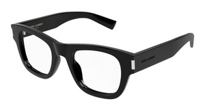 001 - Black with Clear Lenses