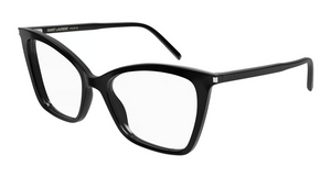 001 - Black with Clear Lenses