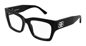 001 - Black with Clear Lenses