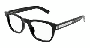 001 - Black with Clear Lenses