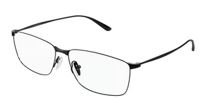 001 - Black with Clear Lenses