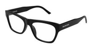 001 - Black with Clear Lenses