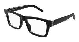 001 - Black with Clear Lenses