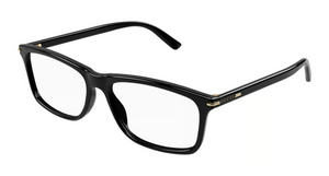 001 - Black with Clear Lenses