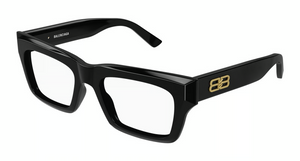 001 - Black with Clear Lenses