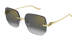 001 - Gold With Grey Lenses