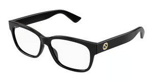 001 - Black with Clear Lenses