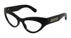 001 - Black with Clear Lenses