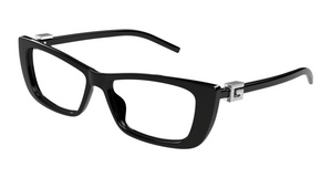 002 - Black with Clear Lenses