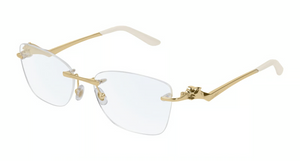 002 - Gold with Clear Lenses