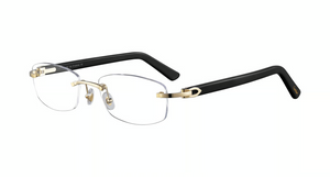 002 - Gold with Clear Lenses