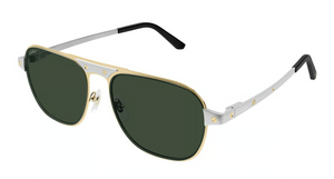 002 - Gold With Green Lenses