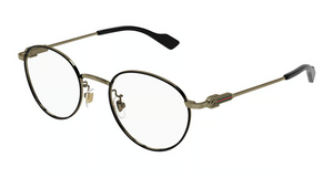 002 - Gold with Clear Lenses