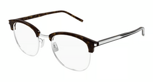 002 - Havana with Clear Lenses