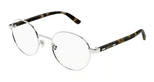 002 - Silver with Clear Lenses