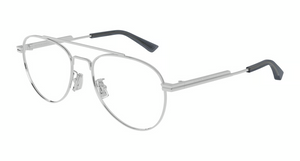 002 - Silver with Clear Lenses