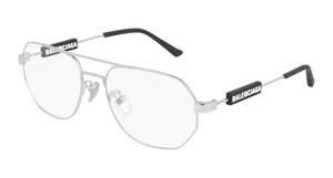 002 - Silver with Clear Lenses