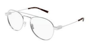 002 - Silver with Clear Lenses
