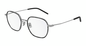 002 - Silver with Clear Lenses