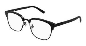 003 - Black with Clear Lenses