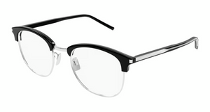 003 - Black with Clear Lenses
