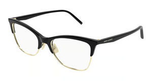 003 - Black with Clear Lenses