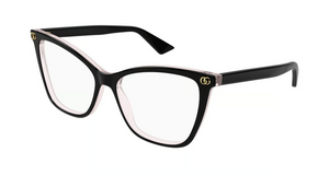 003 - Black with Clear Lenses