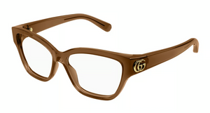 003 - Brown with Clear Lenses